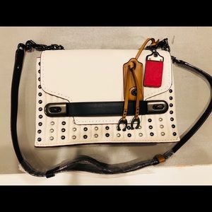 Coach swagger quilted crossbody